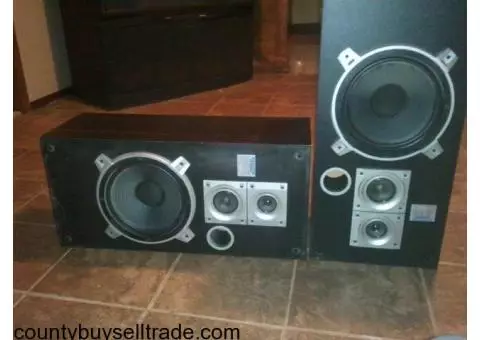 2 Pioneer box sets subs/speakers